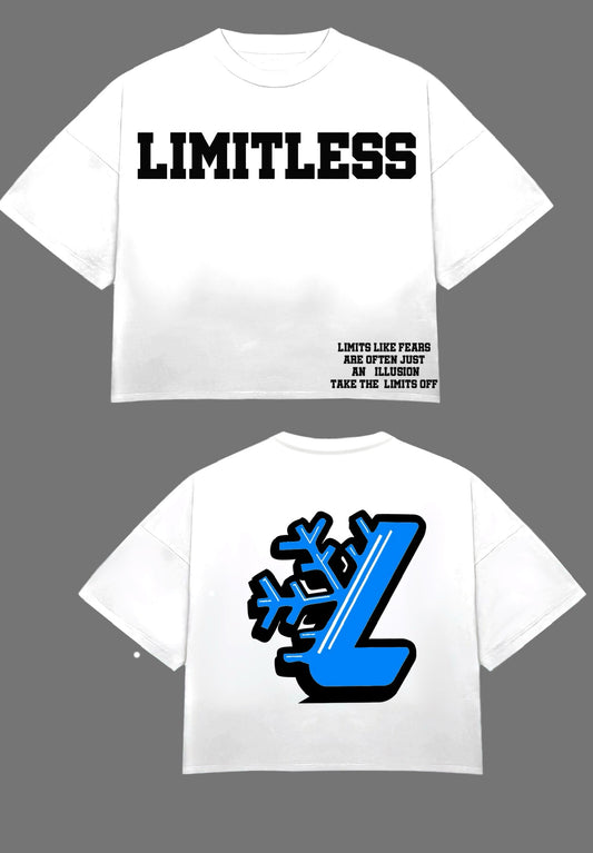 WHITE LIMITLESS TEE