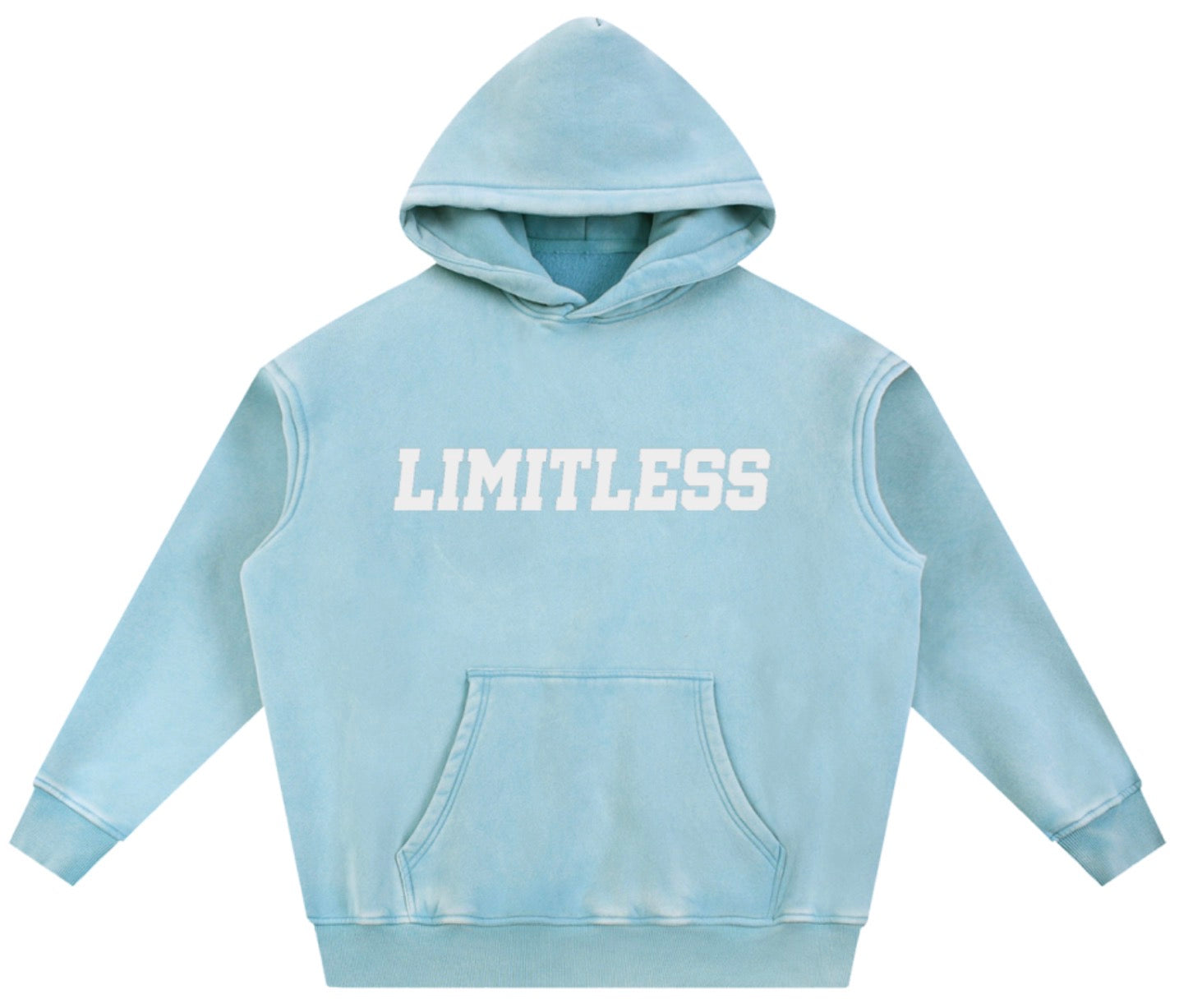 Ice Blue Ground Zero Hoodie