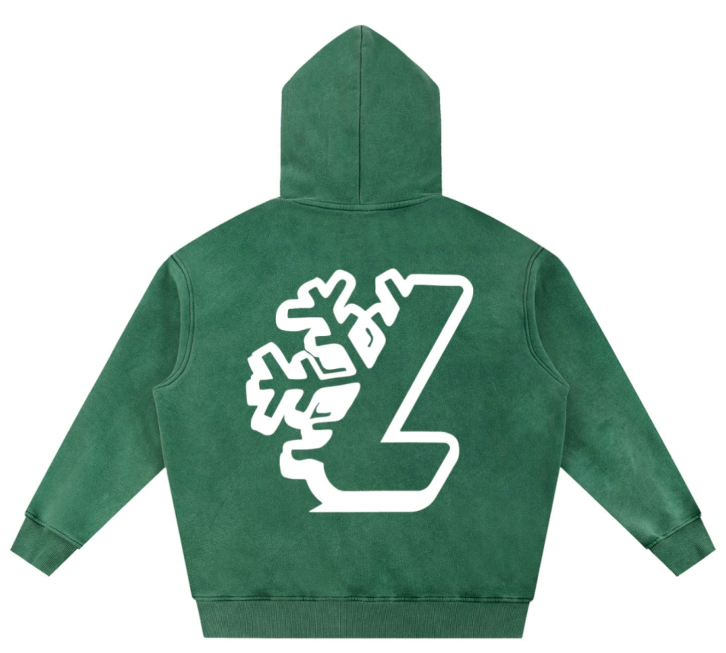 Green Ground zero hoodie