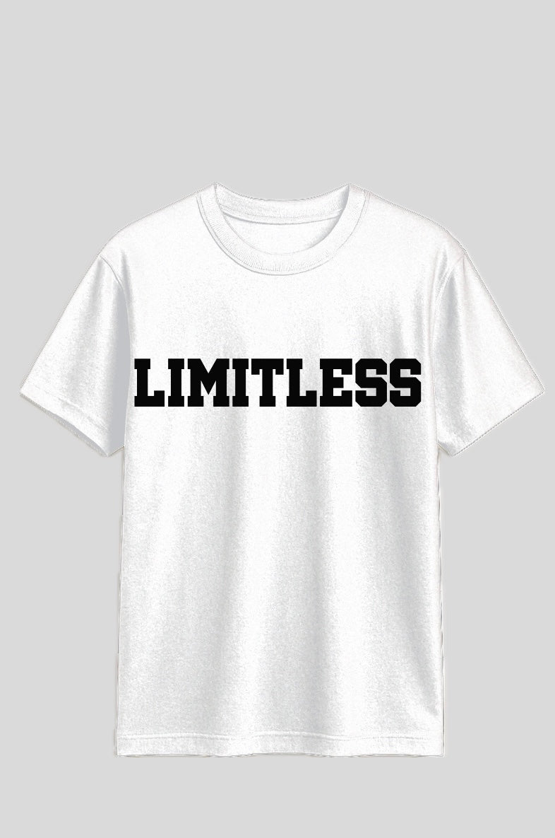 WHITE LIMITLESS TEE