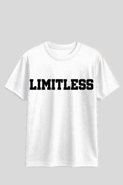 WHITE LIMITLESS TEE